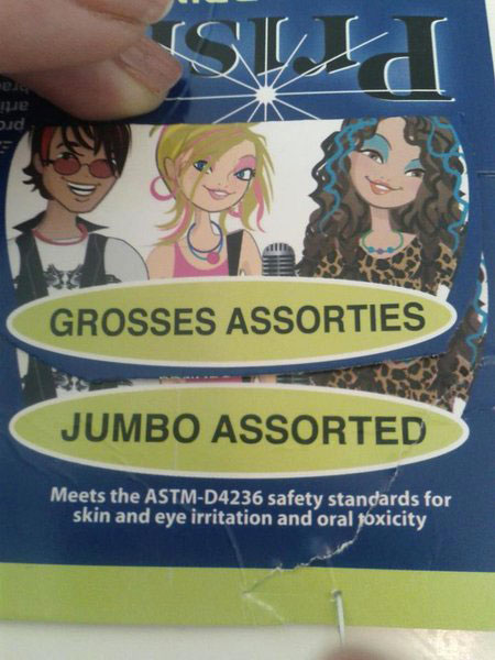 Mauvaise traduction - 1