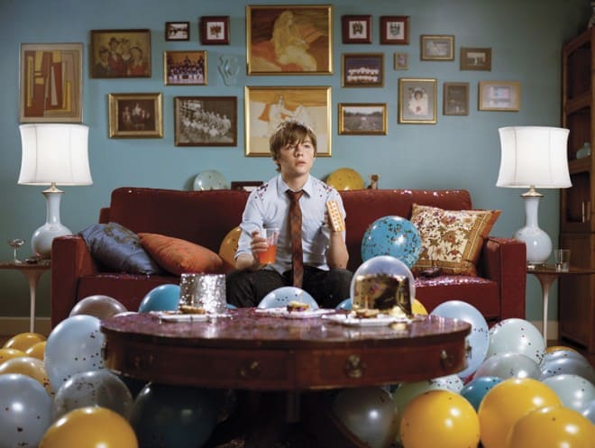 Anniversaire d'un garçon, vintage - photographe Aaron Ruell