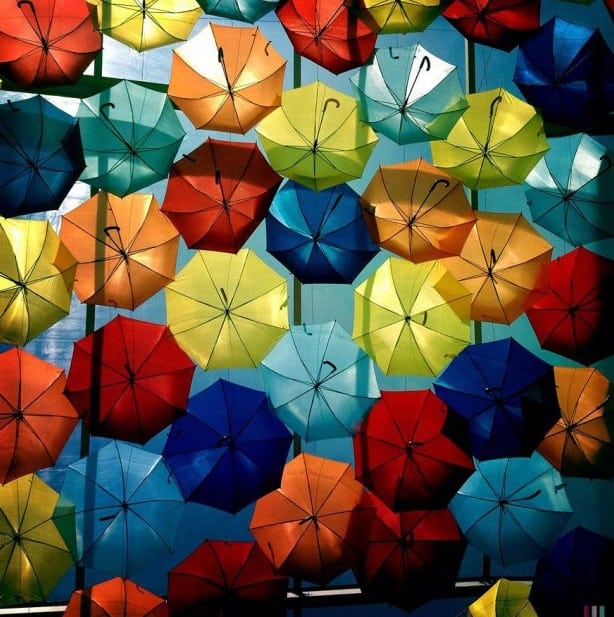 Parapluie rues d’Agueda - 1