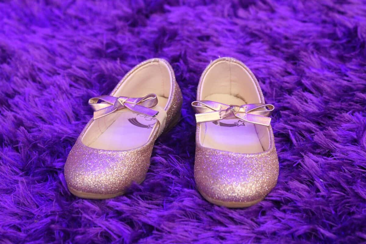 Chaussures à Talons Princesse YOSICIL Pour Filles - Paillettes Et Nœuds - Idéal Fête Et Carnaval