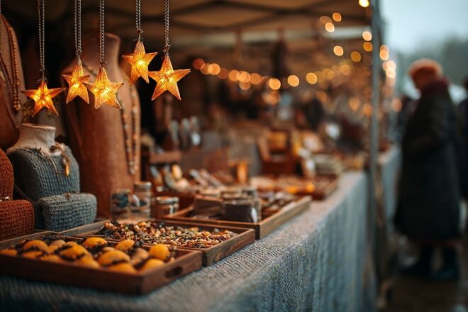 Marché de noël féérique